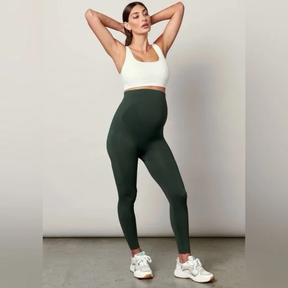 blanqi everyday maternity belly support leggings